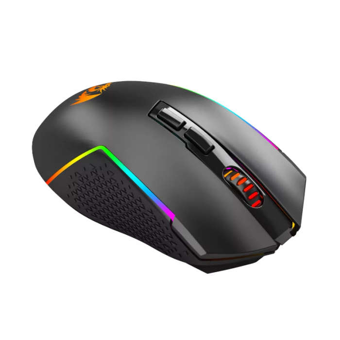 Redragon Trident Pro 8000DPI RGB Gaming Mouse - Black