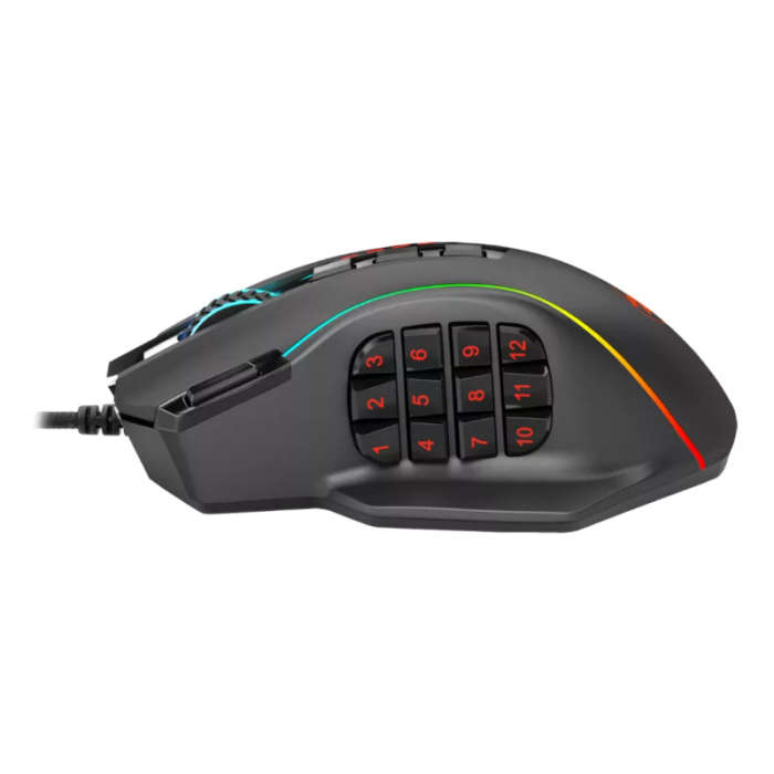 Redragon Perdiction 4 MMO Ergo Gaming Mouse Black