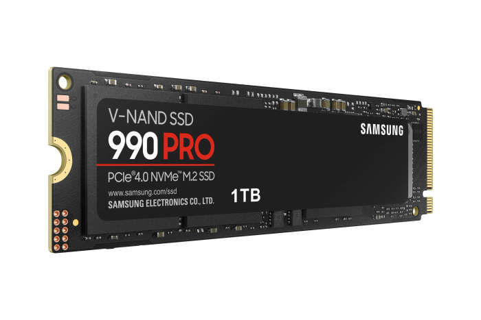 SAMSUNG MZ-V9P1T0BW 990 PRO 1 TB NVMe SSD - Read Speed up to 7450 MB/s; Write Speed to up 6900 MB...