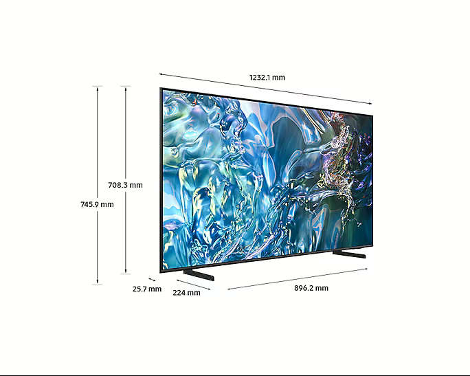 SAMSUNG SMART TV  65"  QLED  4K RESOLUTION  HDR ELITE  QUANTUM DOT TECHNOLOGY  Q ENGINE  Q CONTRA...