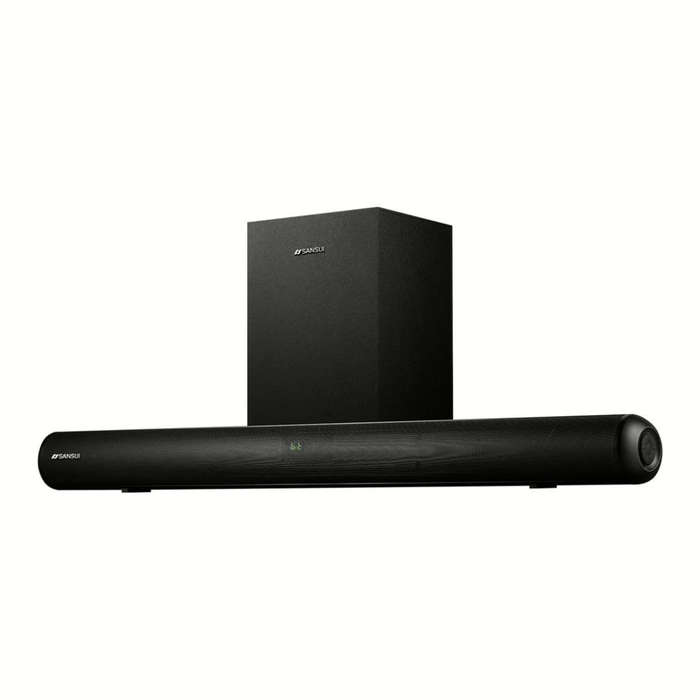 Sansui SN70 70W 2.1 Bluetooth Wireless Soundbar and Subwoofer