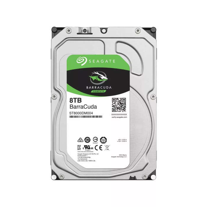 Seagate Barracuda ST8000DM004 3.5-inch 8TB Serial ATA III Internal Hard Drive