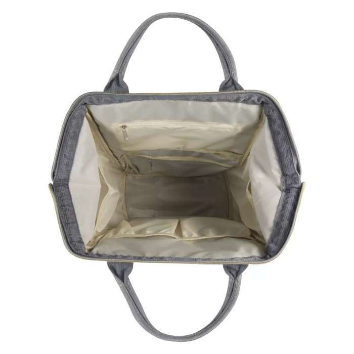 Totes Babe Alma 18L Diaper Backpack, Grey.