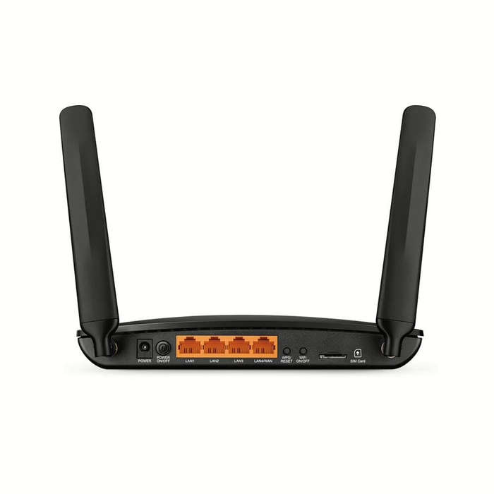 TP-Link TL-MR150 Wi-Fi 4 Wireless Router Single-band 2.4GHz Fast Ethernet 3G 4G Black