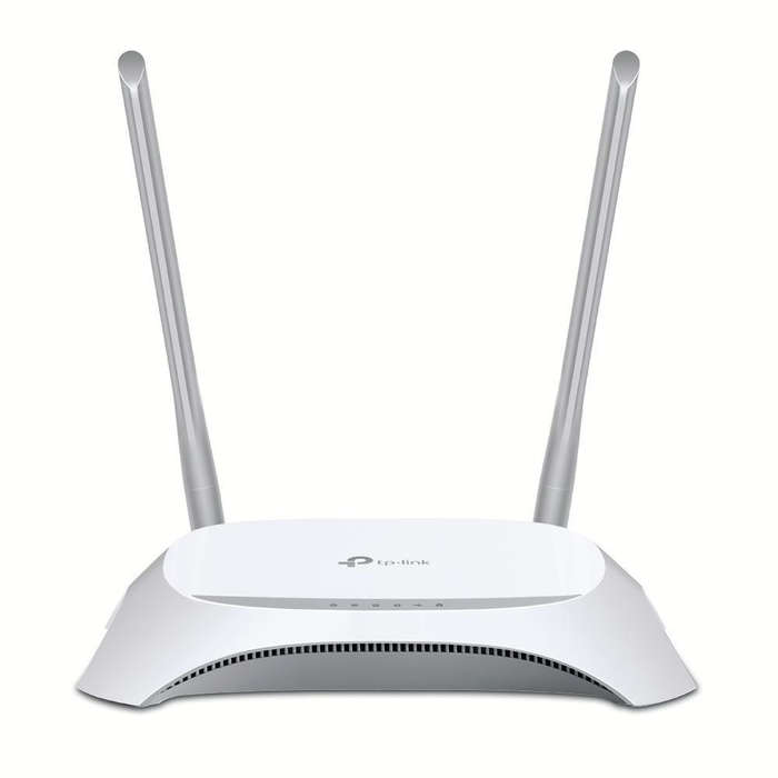 TP-Link TL-MR3420 Wi-Fi 4 Wireless Router Fast Ethernet Black and White