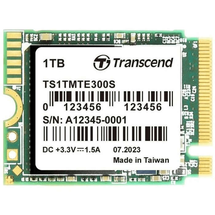 Transcend MTE300S M.2 1TB PCI Express 3.0 3D NAND Internal SSD 