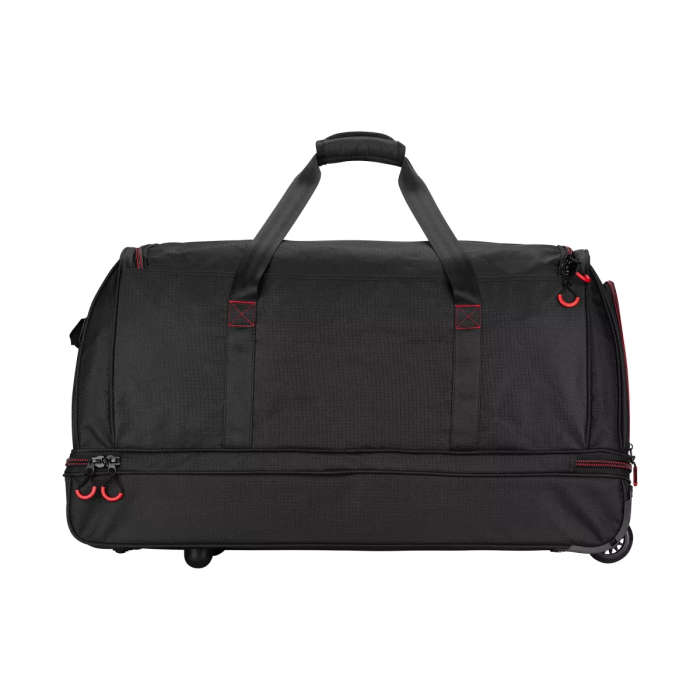 Travelwize Asteroid Trolley Duffle Black Red