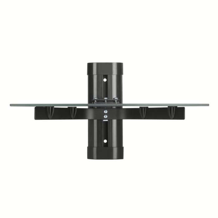Volkano Steel Series Tempered Glass Shelf Unit