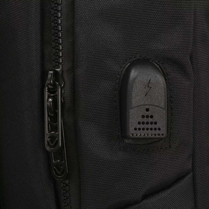 Volkano Midtown 15.6-inch Notebook Backpack - Black
