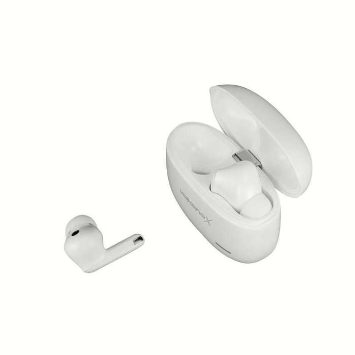 VolkanoX VXT200S Hybrid ANC TWS Bluetooth Earphones - White