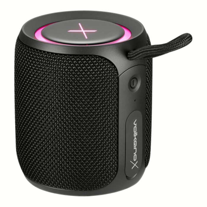 VolkanoX Wave IPX66 Bluetooth Speaker Black