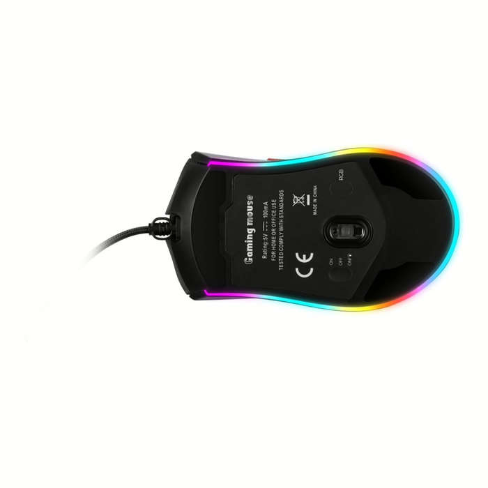 Volkano VX Gaming Morpheus Series Braided Wired RGB Mouse