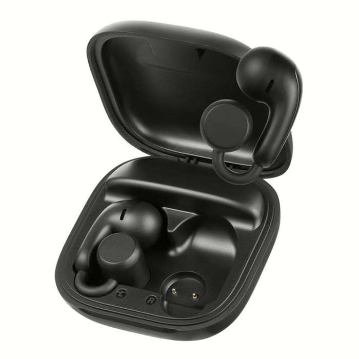 VolkanoX O400 Air Conduction OWS Earbuds with Charging Case Black