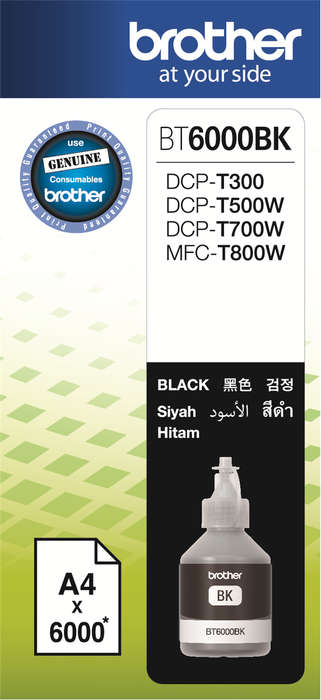 Brother BT6000BK Black ink Bottle