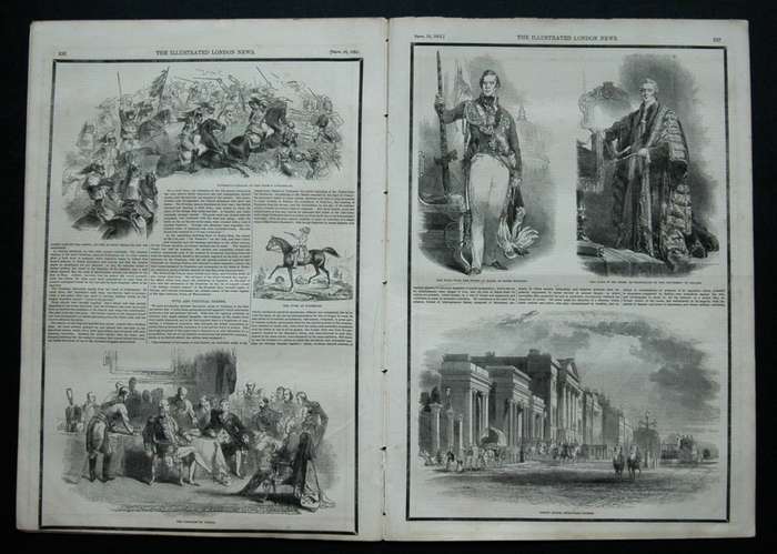 Life of The Duke of Wellington: Illustrated London News - 1852