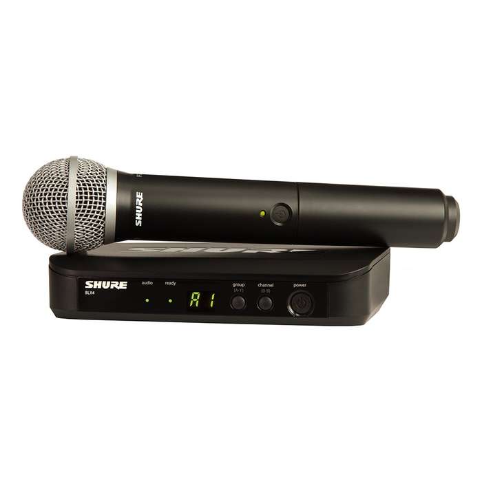 Shure BLX24/PG58 (H8E) - Single Wireless Handheld Mic System