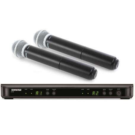 Shure BLX288/SM58 (K3E) - Dual Wireless Handheld Mic System