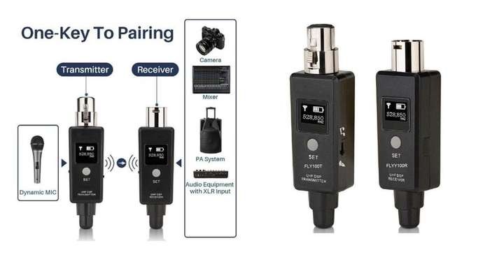 PowerWorks FLY-100 - Wireless Transmitter and Receiver Set