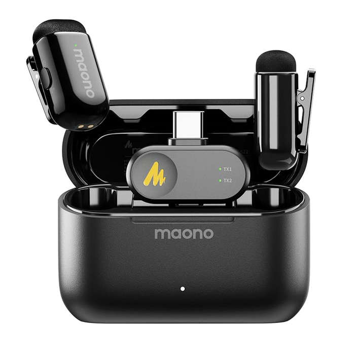 Maono Wave T5 C2 - Dual Wireless Microphone (Type-C)