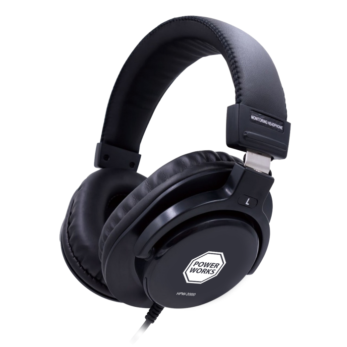PowerWorks HPW-2000 - Closed-Back Studio Headphones