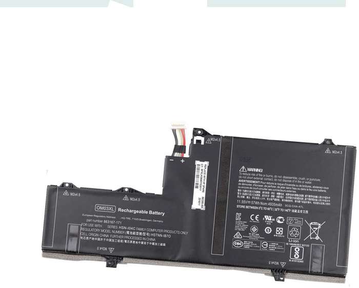 Battery for EliteBook X360 1030 G2 (OMO3XL) Type-2