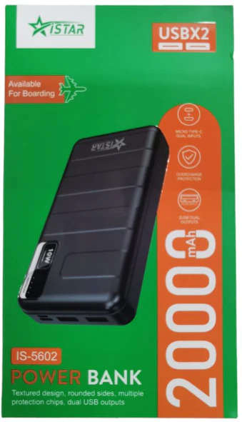 Istar Power Bank 20000mAh