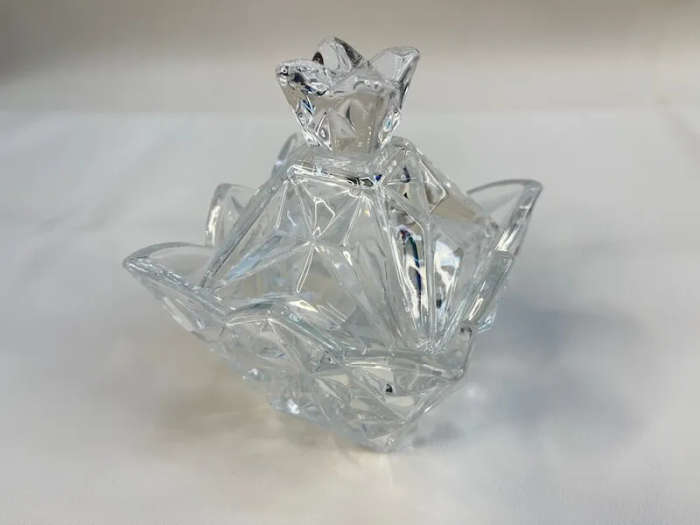 CLEAR DIAMOND Decorative Trinket Box