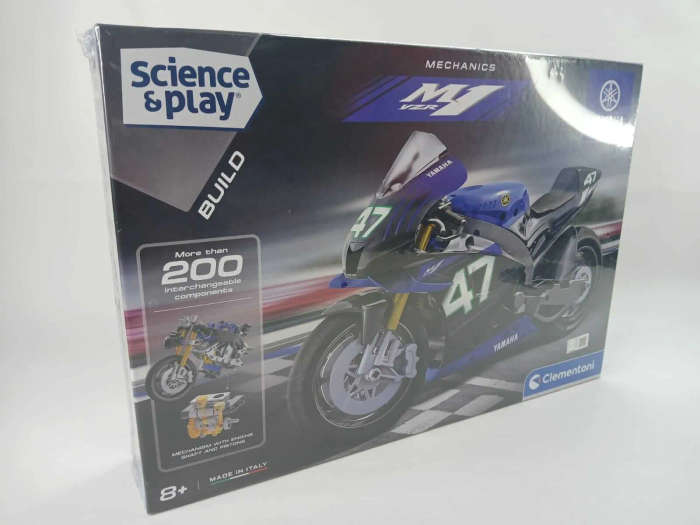 Clementoni Mechanics Yamaha Motorbike 20 Model Kit