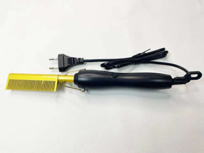Straight Hair Curls Styling Comb