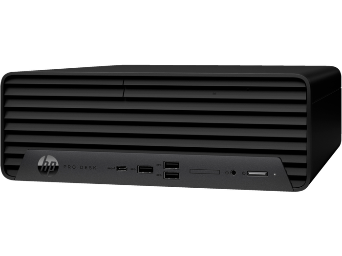 HP Pro SFF 400 G9 Desktop PC GravityGrey nonODD Coreset Horizontal Left Facing