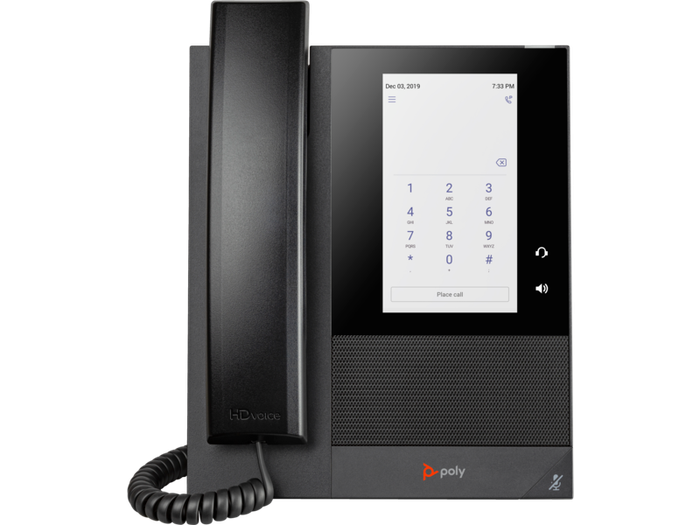 Poly CCX 400 Teams Dialpad Front facing