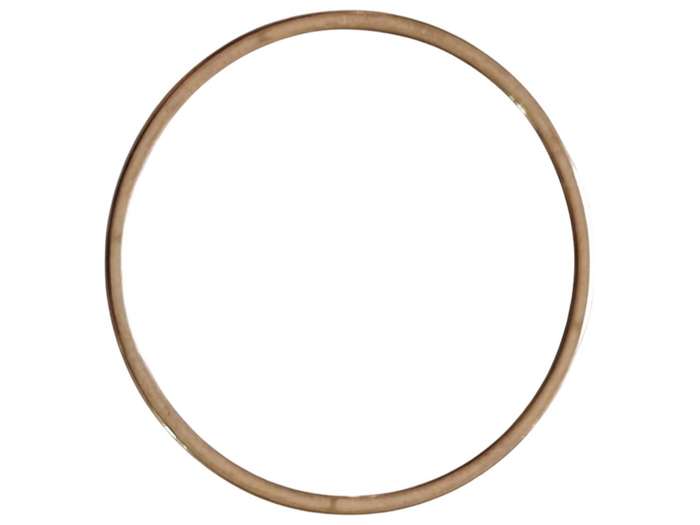 Round shape pendant, Stainless Steel, rose gold 30mm