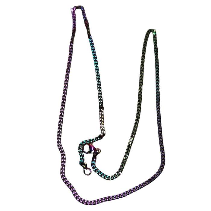 Colourful Stainless-steel chain, 0.02 x 45cm