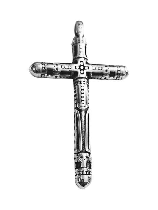 Stainless Steel Pendant, Cross 61mm