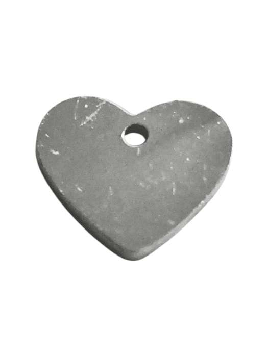 Heart charm, 2 sizes