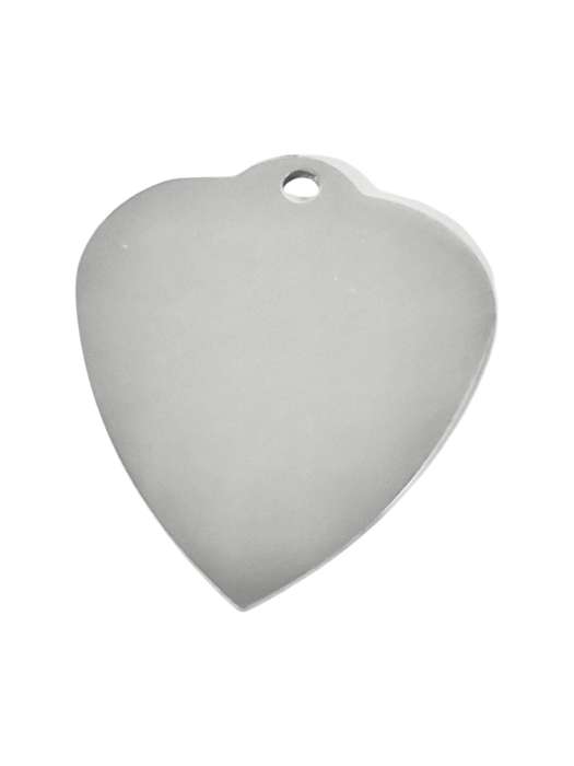 Heart charm, 2 sizes