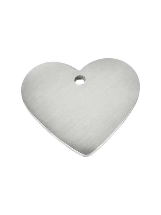 Heart charm, 2 sizes