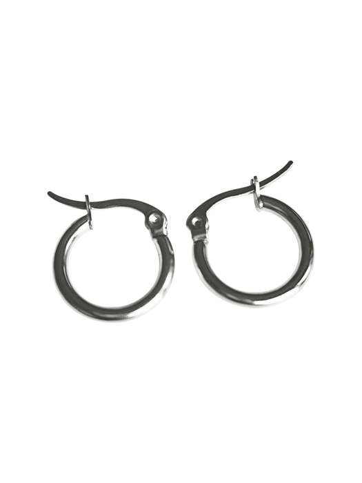 1 Pair Hoop earrings, Stainless Steel