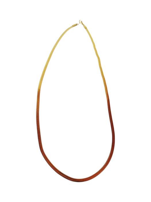 Blade Chain with lobster clasp, Stainless steel, 60cm, Gold