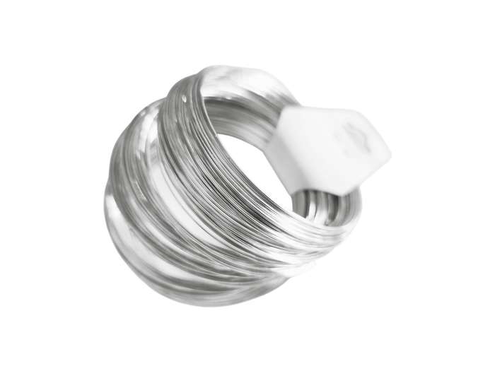 60 mm Stainless Steel Memory Wire, 210 coils