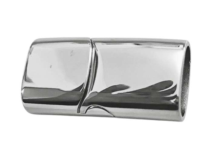 Stainless steel Magnetic slide clasp, 28x14.4xmm