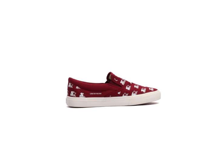 Starter Unisex Maroon Starter Slip On Sneakers