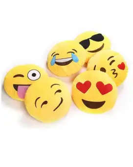 Pack 5 In 1 Set Different Emoji Cushions & Pillow - Yellow: Buy Online at  Best Prices in Pakistan | Daraz.pk