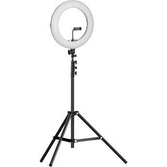 Multiple-Mode `10` LED Ring Light With Tripod