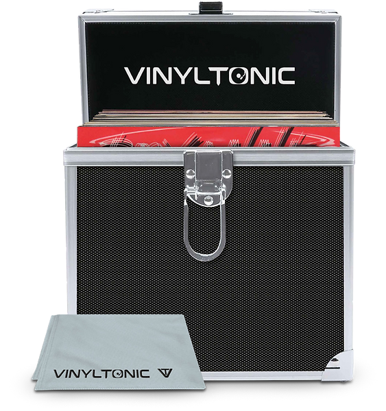 Vinyltonic VT05B - 7" VINYL STORAGE CASE (BLACK)