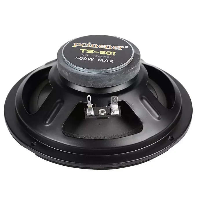 TS-601 500W UNIVERSAL 6.5" COAXIAL CAR AUDIO STEREO SPEAKERS - SET OF 2