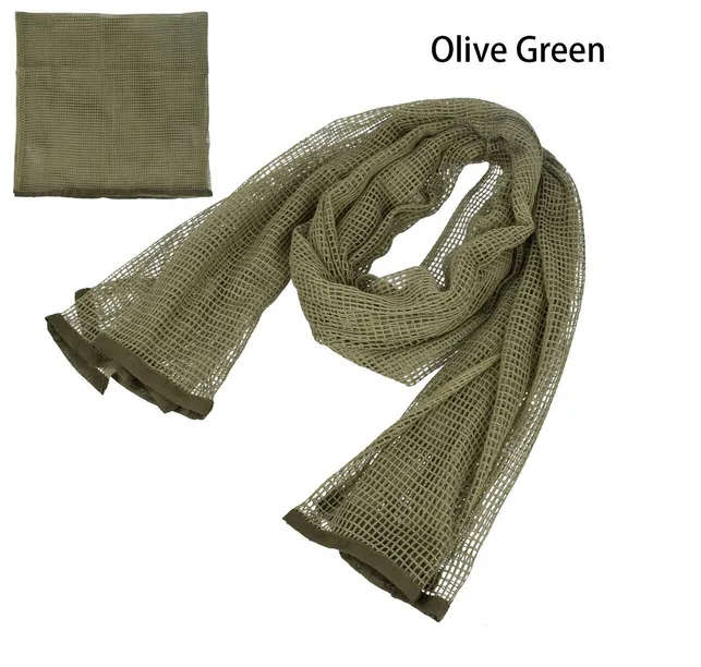 Military Tactical Scarf #2 - OLIVE GREEN