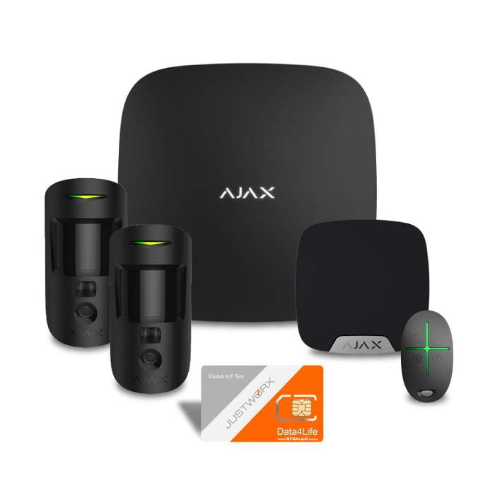 Ajax EasyCam Starter Kit - Hub 2 (4G)