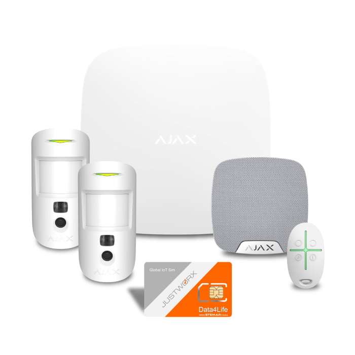 Ajax EasyCam Starter Kit - Hub 2 (4G)