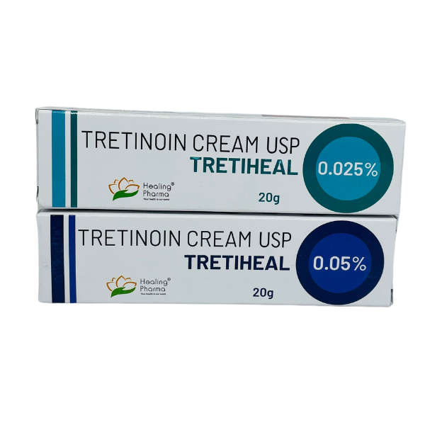 Tretinoin Cream Tretiheal 0.025%